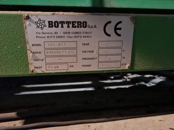 Usato LINEA DI CARICO E TAGLIO MONOLITICO, BOTTERO 340