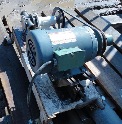 Used Pump, Positive, Jabsco, Mdl 12701-0001, S/st, 1 HP, 1" #S739594