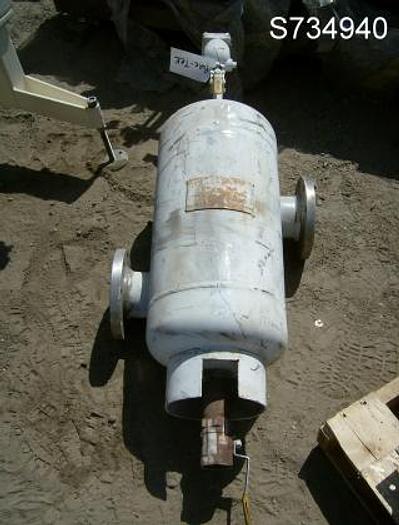 Used Tank, 15 Gallon, S/st, Receiver, Jkt, 12" x 31", 150 PSI #S734940