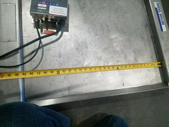 Used Mettler Toledo Floor Scale 10