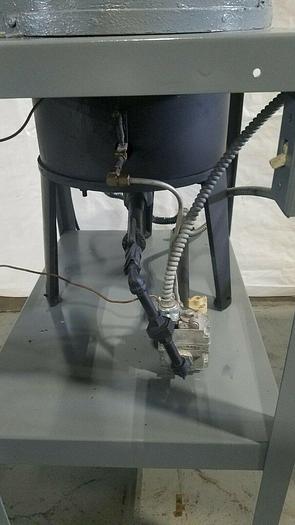Used Hones 160 Lb. Metal Melting Furnace with Hood & Temp Controller Lead Zinc Pewter