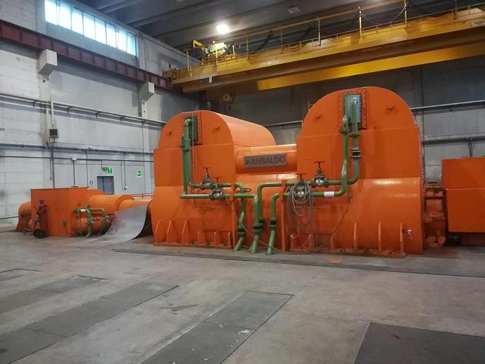 Usato GENERATORE SINCRONO 3 FASE ANSALDO 250.000 KVA