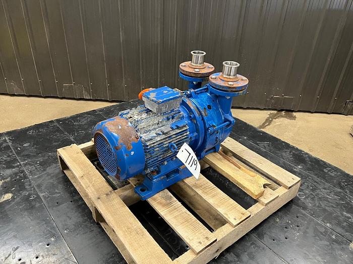 Used USED VACUUM PUMP, 2'' X 2'' INLET & OUTLET, 5 HP