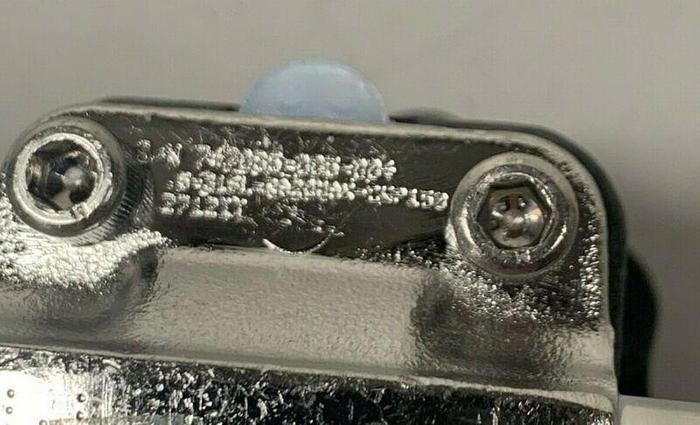 Used ITT Pure-Flo .5-316L-RA20MAX-CWP150 3-way Diaphragm Valve w/ 1/2" Sanitary Fit