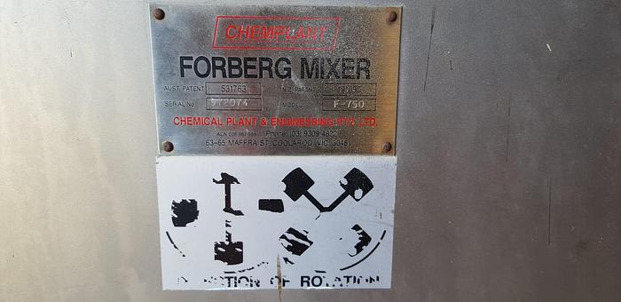 Used FORBERG F-750