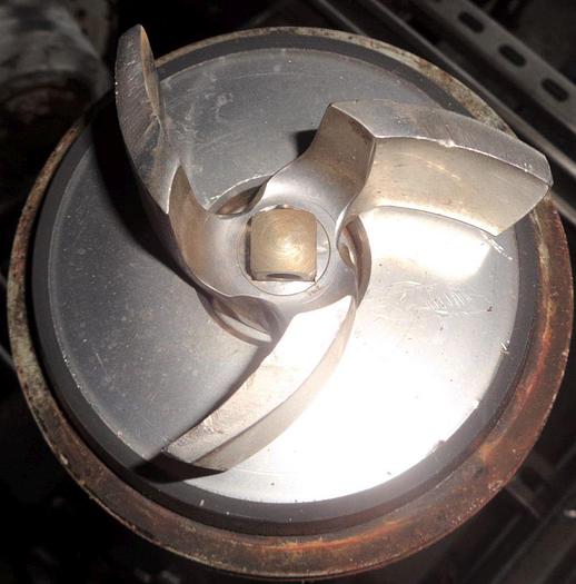 Used Pump, Centrif., 1 HP, S/st, 1.5" In/1" Out, Tri-Clover #S743018