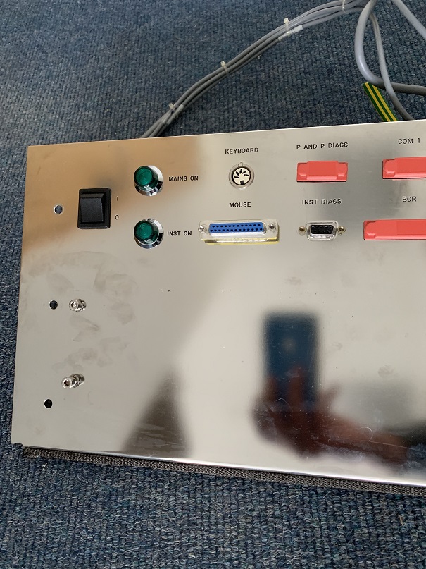 Used Biorad Q7 Front Control Panel w/ keys