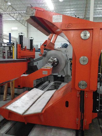 Used F&P 1850x4mm Slitting + Packaging Line (New) #4344