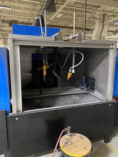 Used 2014 PCS Pultrucoater Powder Coating Solutions, Inc. Substrate Powder Coating Line