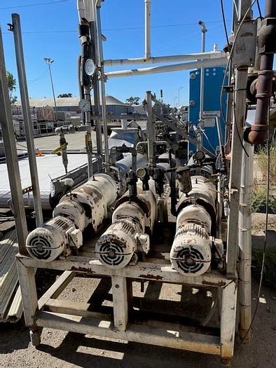 Used Votator 3- Barrel Scrape Surface Heat Exchanger