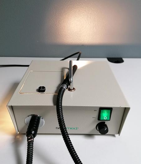 Gebraucht Sapimed light source GLF 100 with optic fibre cable