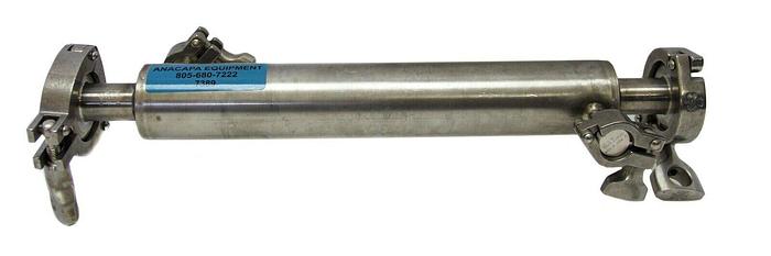 Used Alfa Laval Tri-Clover Sanitary Heat Exchanger Pipe Stainless Steel 2" (7389) W