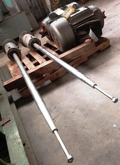 Used Mixer, High Shear, 25 HP, S/st, Scott Turbon (2) #S741985