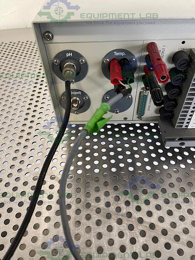 Used Applikon  ADI 1030 Bio Controller w/ pH Cable and Temperature Sensor