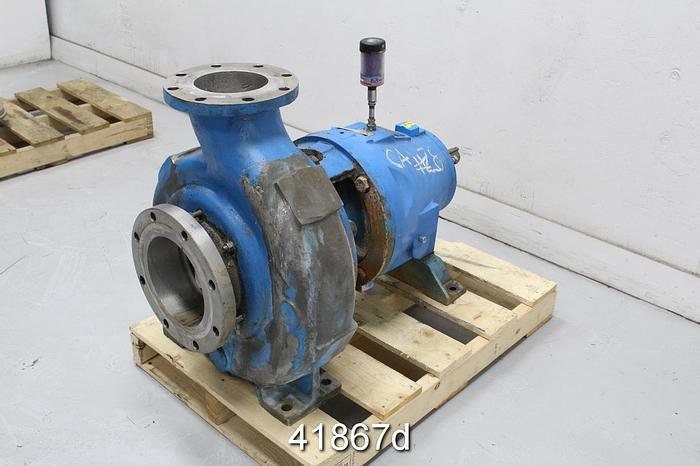 Used Goulds 3175 6x8x14 Pump, Stainless Steel Casing #41867