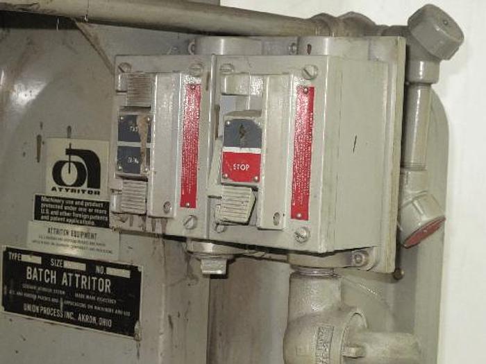 Used UNION PROCESS MODEL 15-S BATCH ATTRITOR (#7703)