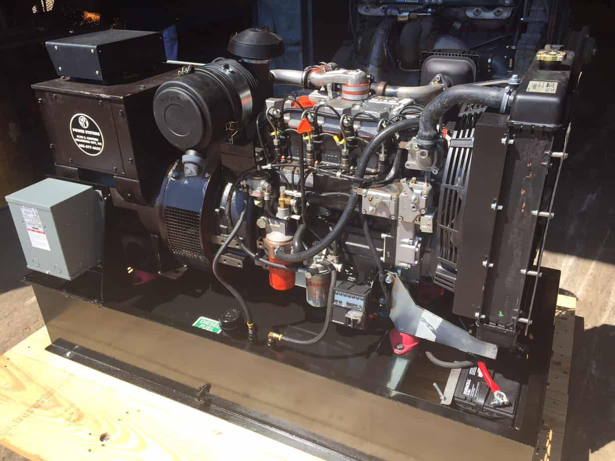 Used Lombardini 2204T 25KW Diesel Generator Set