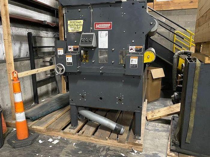 Used 59" (1.49M) MARQUIP DUAL ROTARY KNIFE SHEETER 1995