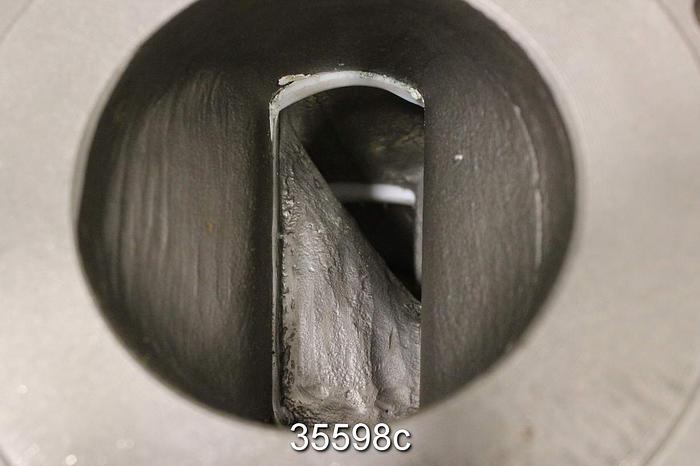 Unused Durco CB525 4" Air Operated 3-Way Valve #35598