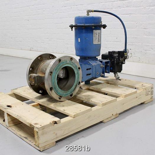 Used Neles Jamesbury R21CB06CCJA Vball Valve, 6", CG8M Bod #28581