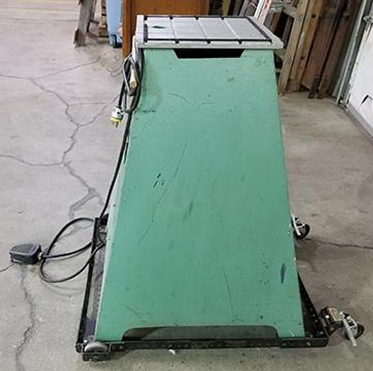 Used Evans EZY-VAC 1100 Vacuum Table