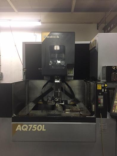 Used 2002 Sodick AQ750L/LN1W Wire EDM
