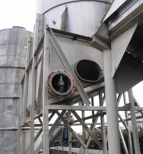 Used Tank, 11,400 Gallon, S/st, Jkt, 11'3" x 15', Sloped Bottom #A739731