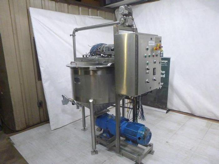Used Mixing Tank w/Waukesha Pump
