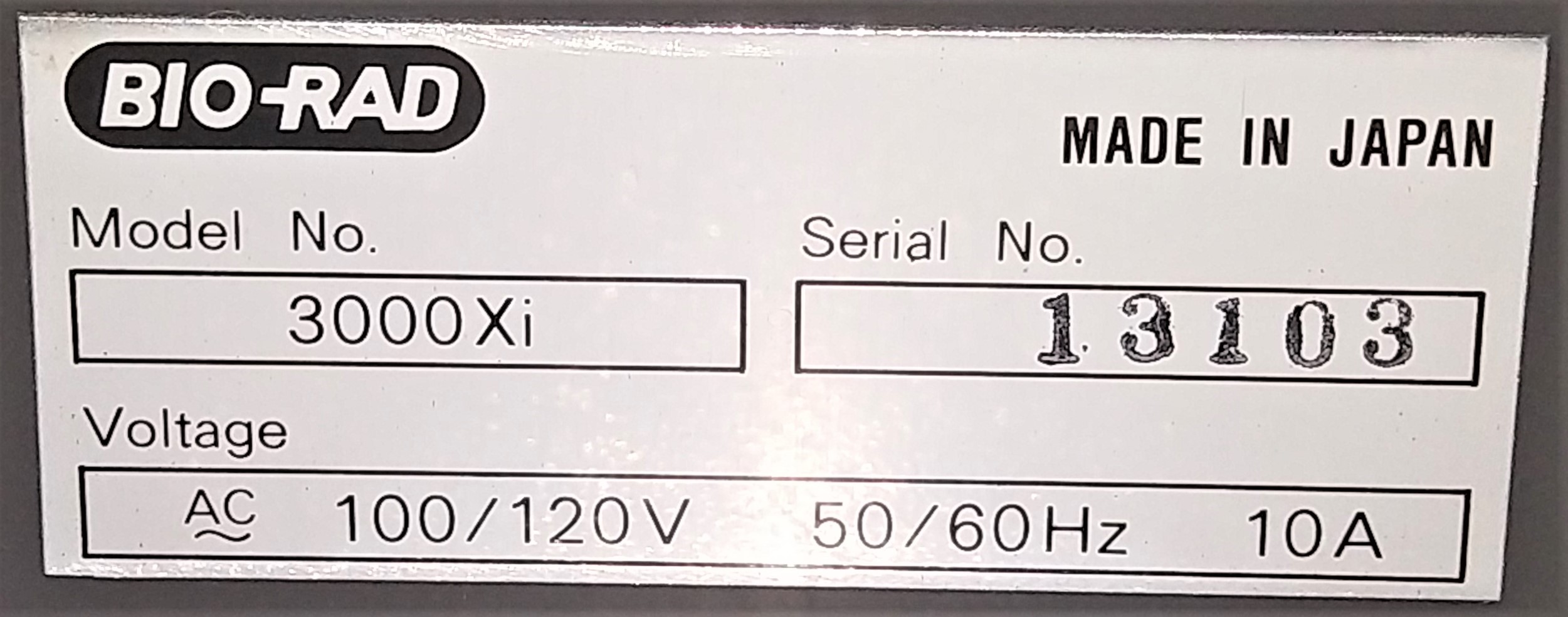 Used BioRad 3000Xi Electrophoresis Power Supply