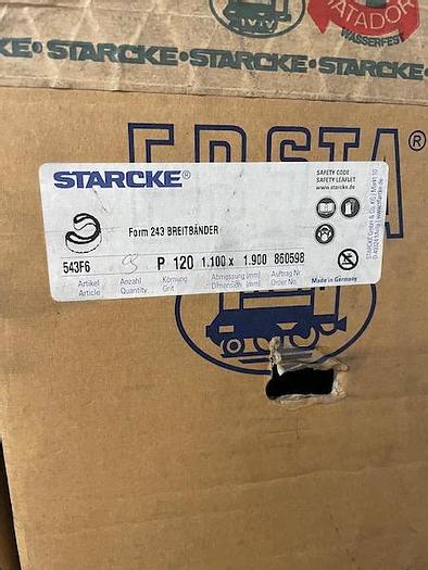 Used USED WIDE BELT SANDER JOHANNSEN, MODEL AEROSTAT COMBI 1100