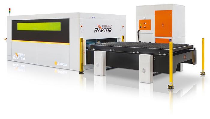 2000 Watt Ermak Fibermak Raptor Fiber Laser Cutting Machine