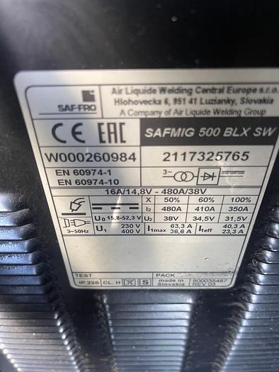 Usato SALDATRICE (5) SAFMIG 500 BLX