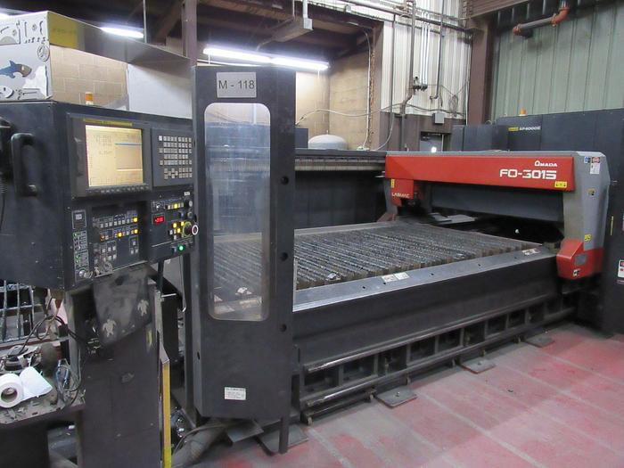 Used 2003 Amada FO-3015 4,000 Watt CNC Laser