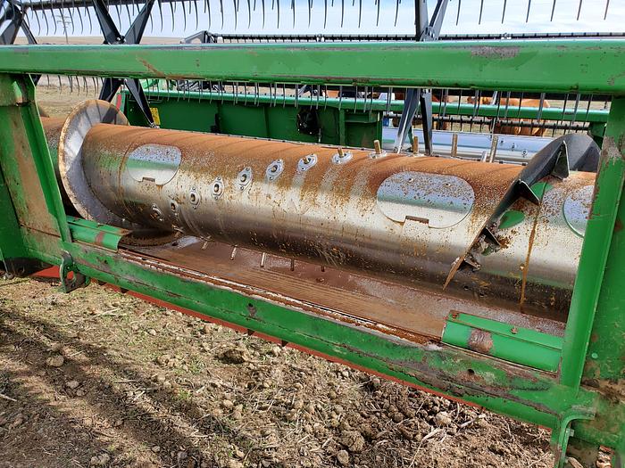 Used ** Auction ** 1996 John Deere 9500 SideHill Combine w/ 25' Header