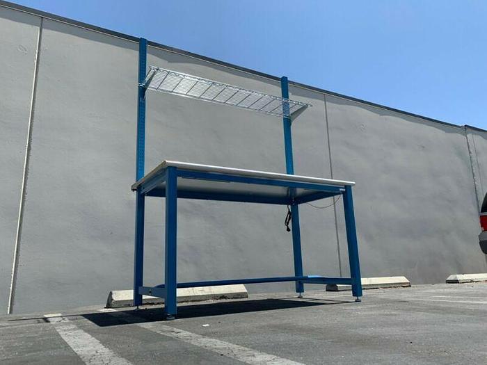 Used BenchPro 30" x 60" x 34" Workbenches w/ Single Rack Shelf