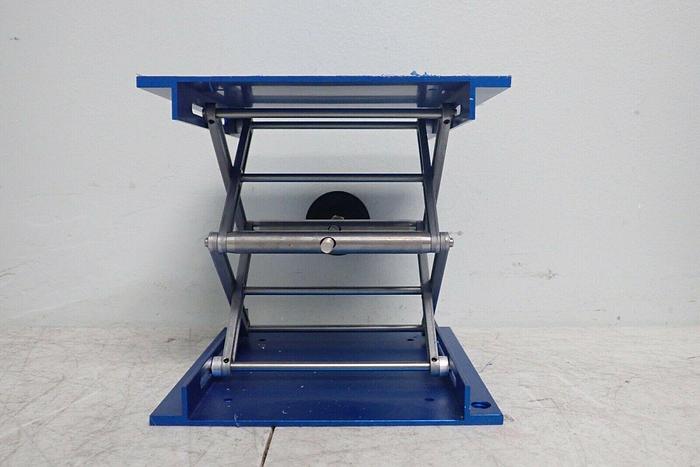 Used Fisher Scientific Lab Jack, 79lb capacity, 20cm x 20cm (8" x 8")