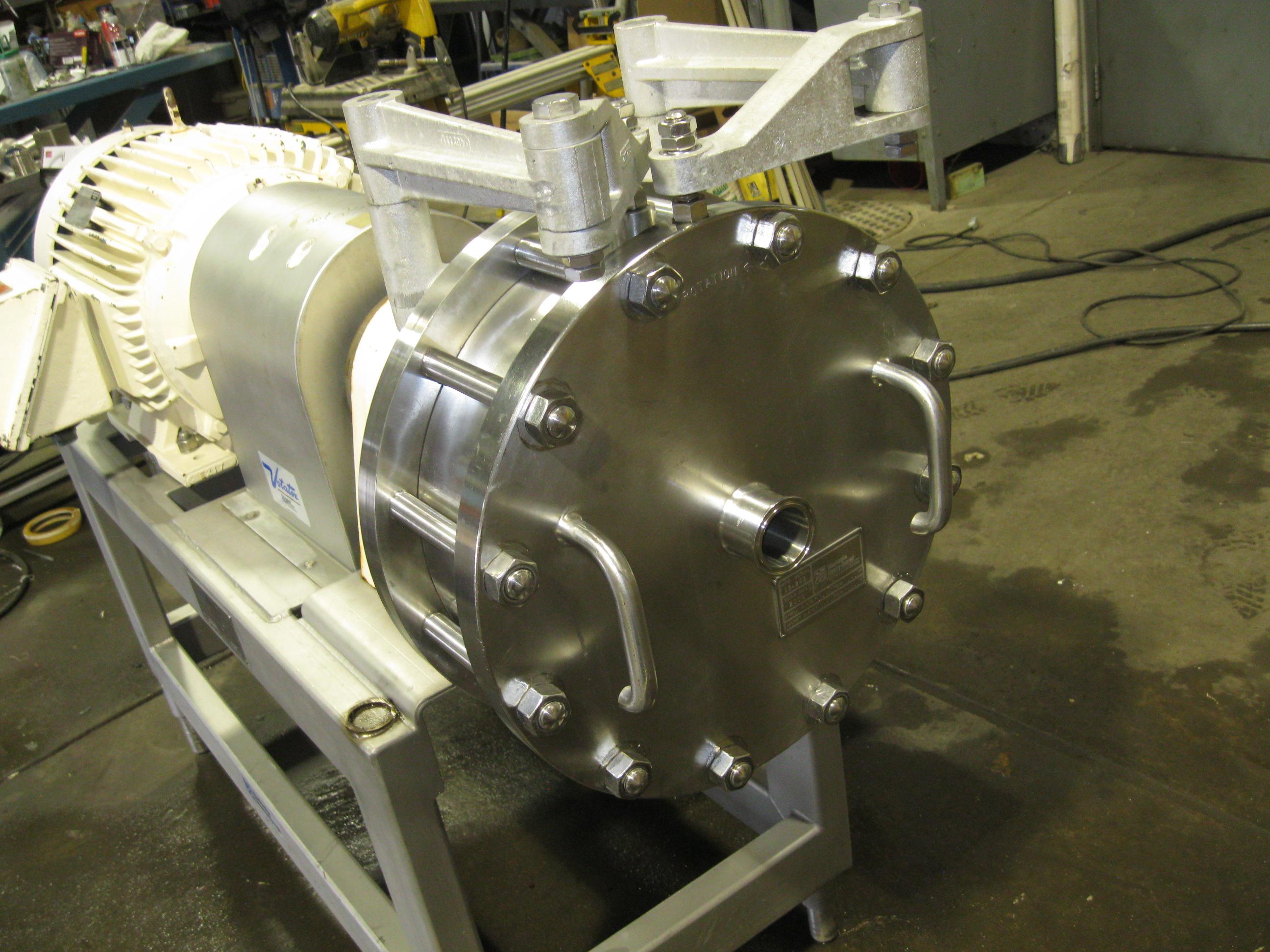 Usado VOTATOR CR MIXER WITH STAND AND 30 HP MOTOR