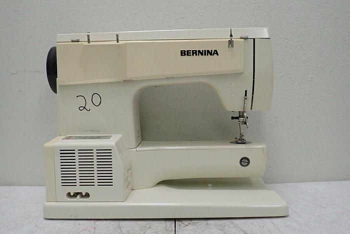 Used Vintage Bernina 831 Switzerland Sewing Machine with Red Case