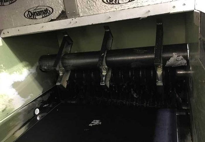 Used 48" BLOAPCO MDL. 3CX-1548H FLOOR MOUNTED SHREDDER CARDBOARD AND CORES