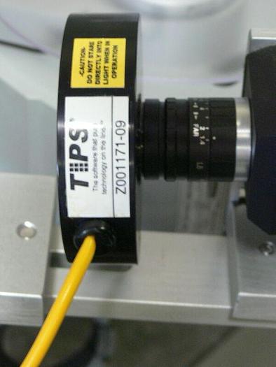 Used Accraply Pressure sensitive Side Labeler MSNO6799 w/ Dorner 2200 Conveyor