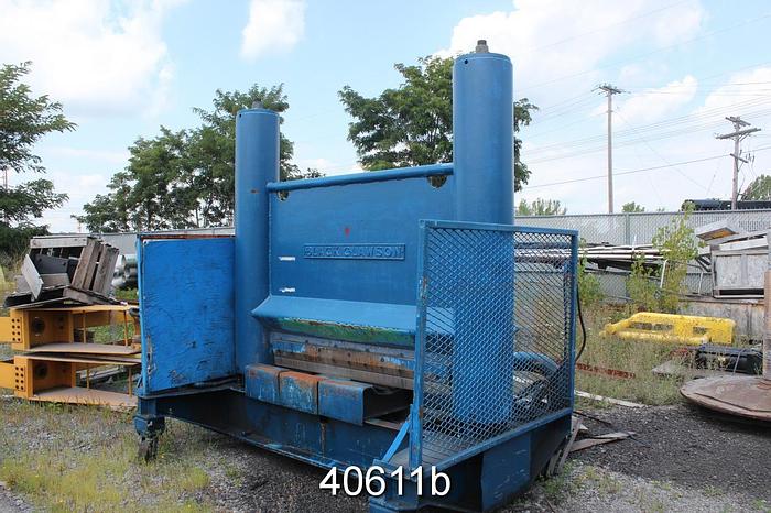 Used BLACK CLAWSON 72X88 #40611