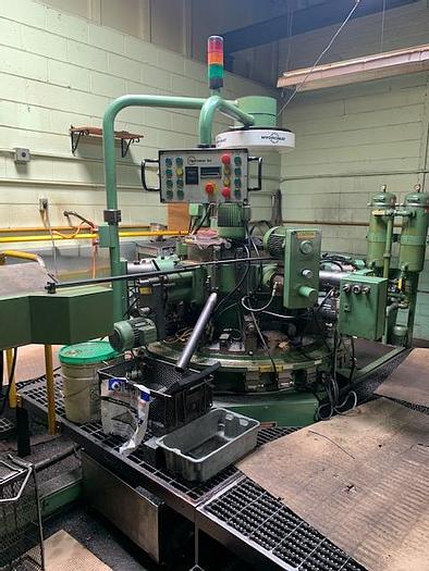 Used Hydromat HW25-12 Rotary Transfer Machine with 12′ Bar Loader