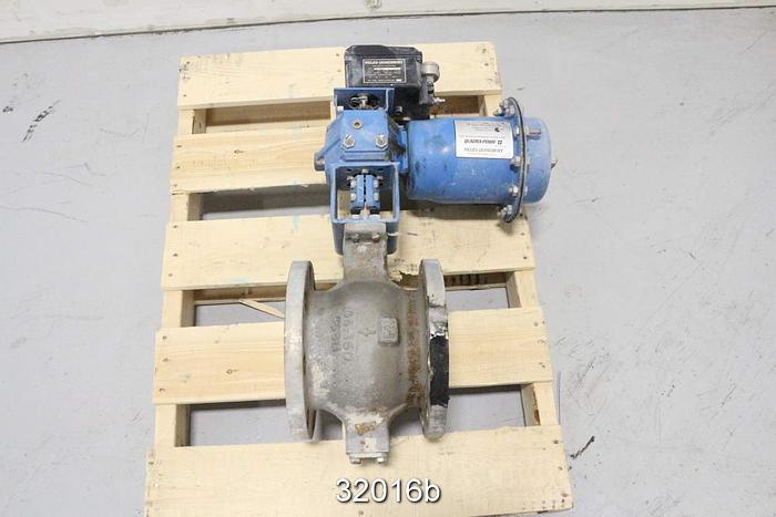 Used Neles Jamesbury QR21CB10CCJK 6" R-Series Segment Ball Valve #32016