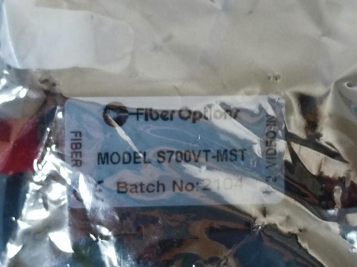 Glasfaser Videosendermodul, S700VT MST, Fiber Options neu