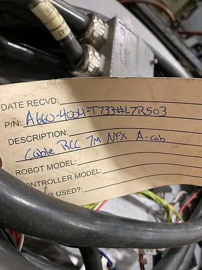 FANUC ROBOT CABLES A660-4004-T733#L7R503 NFX A-CAB