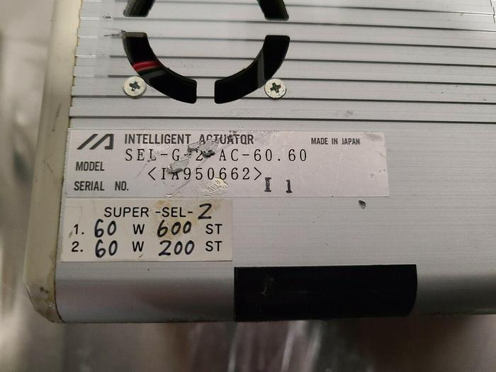 Used IAI Corp Super Sel Linear Actuator Controller Type G AC