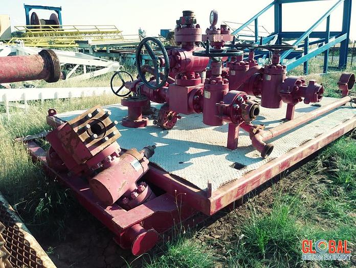 Used Item 0653 : Choke Manifold 3-1/8″ 5000 PSI