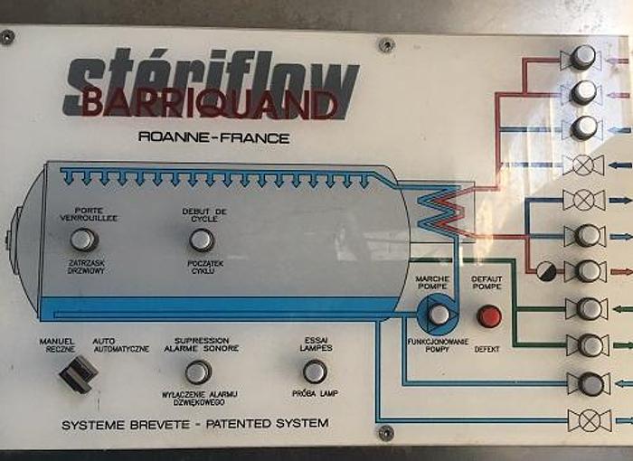 Used Spray autoclave Steriflow -"Barriquand"