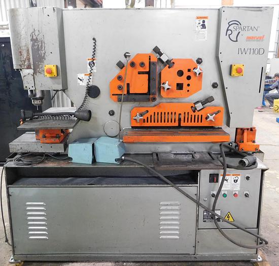 Used 2006 Marvel/Spartan 110 Ton Hydraulic Ironworker JW110D