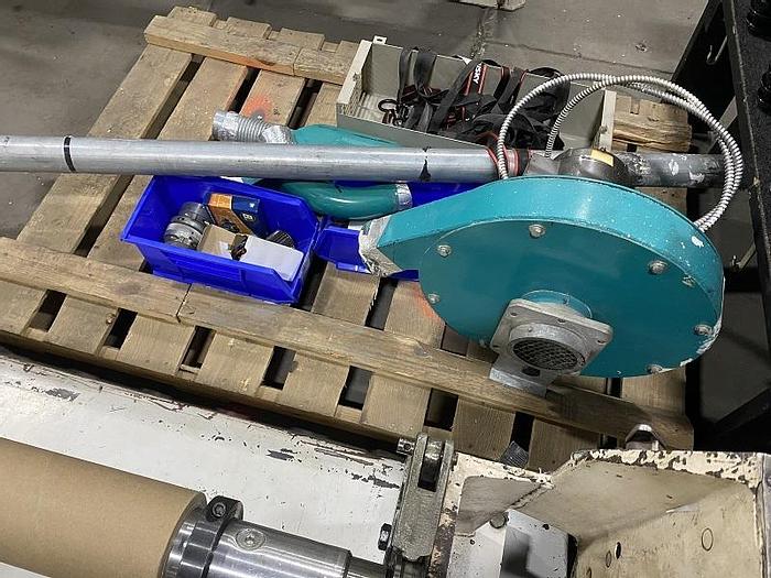 Used 62" WIDE DUSENBERY MODEL 685 DUPLEX SLITTER REWINDER